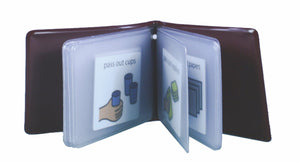 Pocket Size Communication Book with Grommet - Bridges Canada