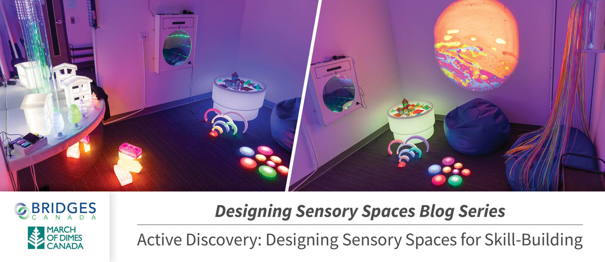 Active Discovery: Designing Sensory Spaces for Skill-Building