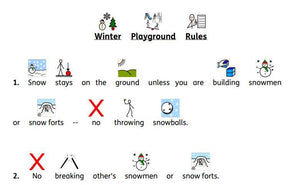 Symbolized Winter Rules and Vocabulary