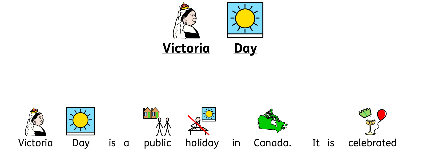 Victoria Day Symbol Supported Article