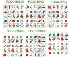 (AS IS) Food Picture Bingo - Bridges Canada