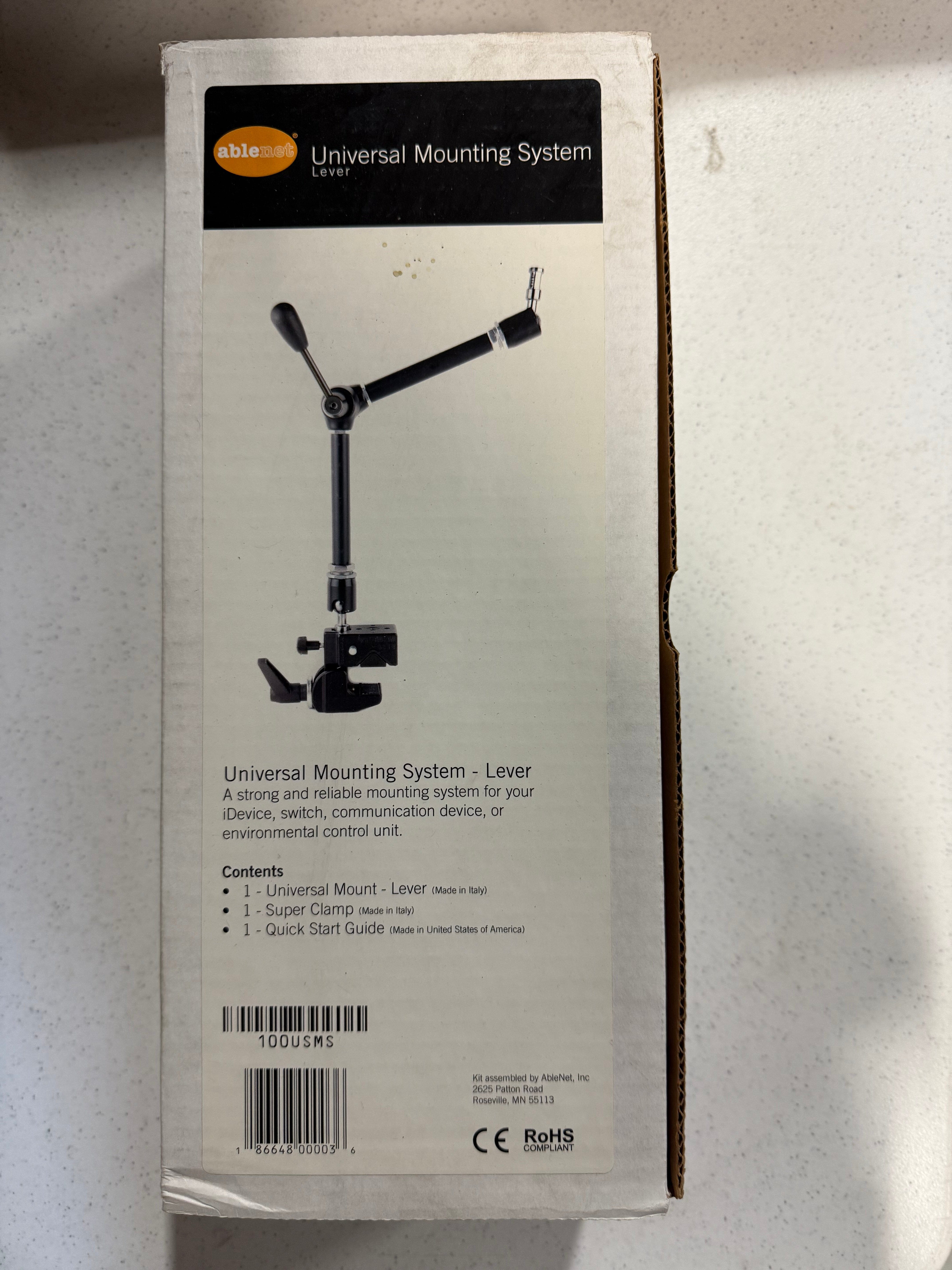 (AS IS) UMS Lever with Super Clamp - Bridges Canada