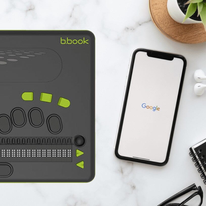 b.book 32-Cell Braille Notetaker - Bridges Canada