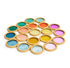 Light and Colour Textured Discs - Set of 20