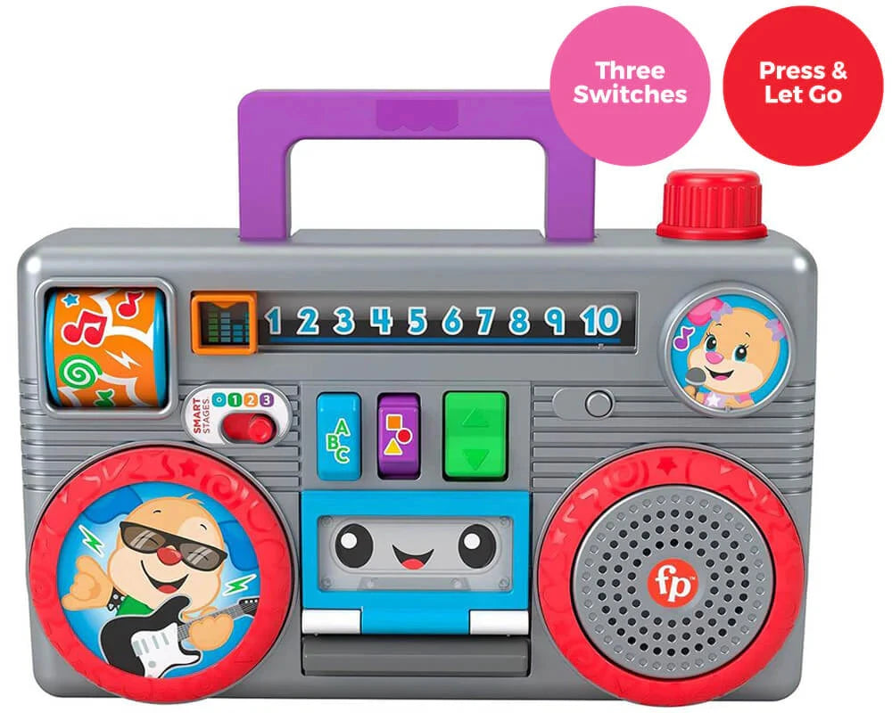 Switch Adapted Toy - Busy Boombox - Bridges Canada