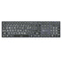 Titan Large Print Wireless Keyboard - White on Black