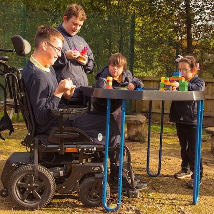 Active World Adjustable Stand for Wheelchairs - Bridges Canada