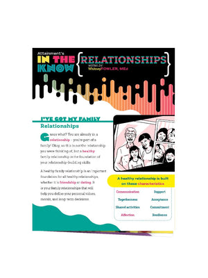 In The Know: Health, Sexuality, & Relationships Curriculum  - Bridges Canada