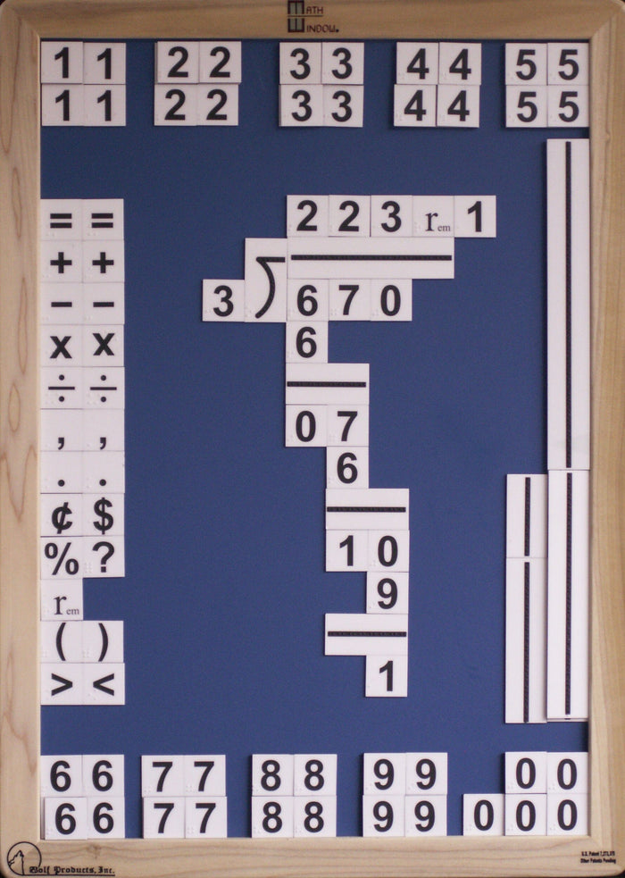 Large Print Basic Math Kit - UEB