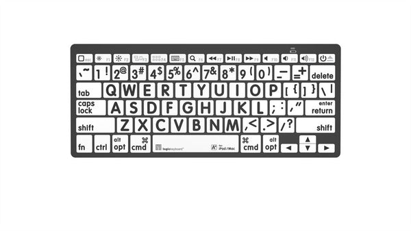 LargePrint Mac Bluetooth Mini Keyboard – Bridges Canada