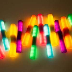 Light Up Glow Cylinders - Set of 12 - Bridges Canada