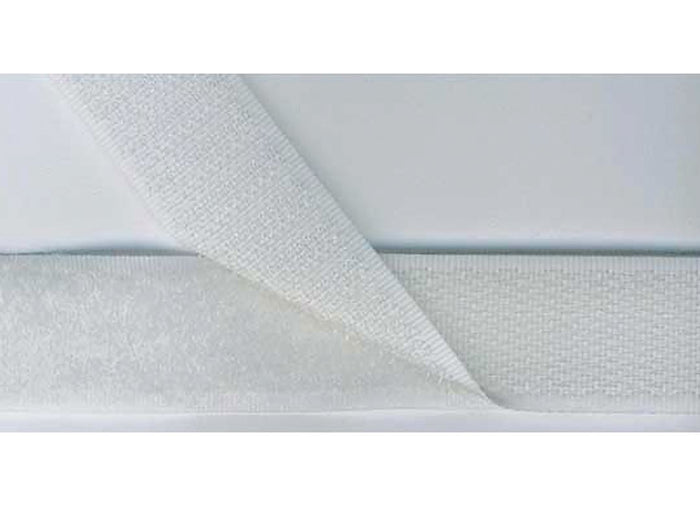 White Velcro Strip 5/8"